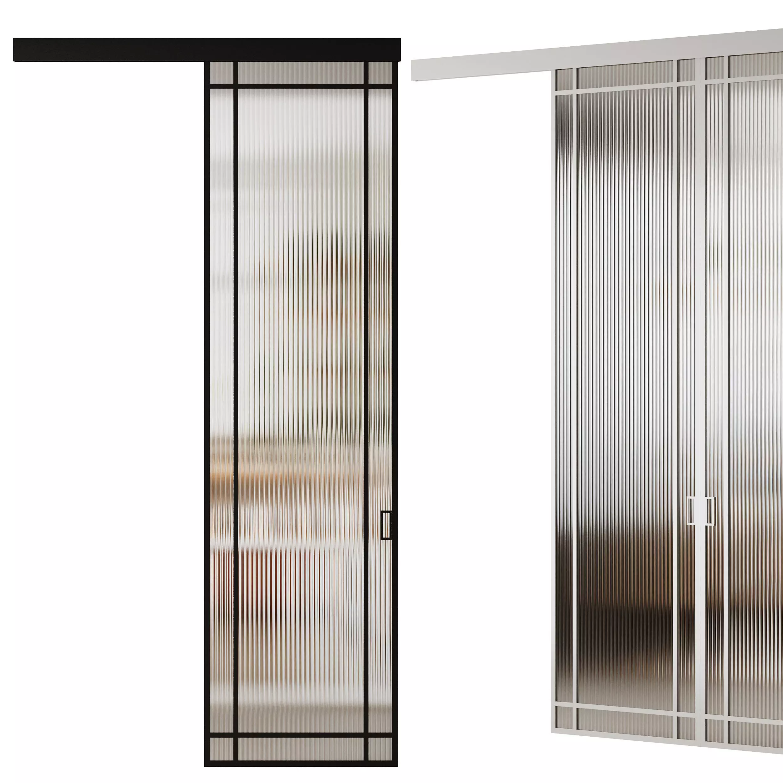 Partition Door Minoli Split 57 3D model_0