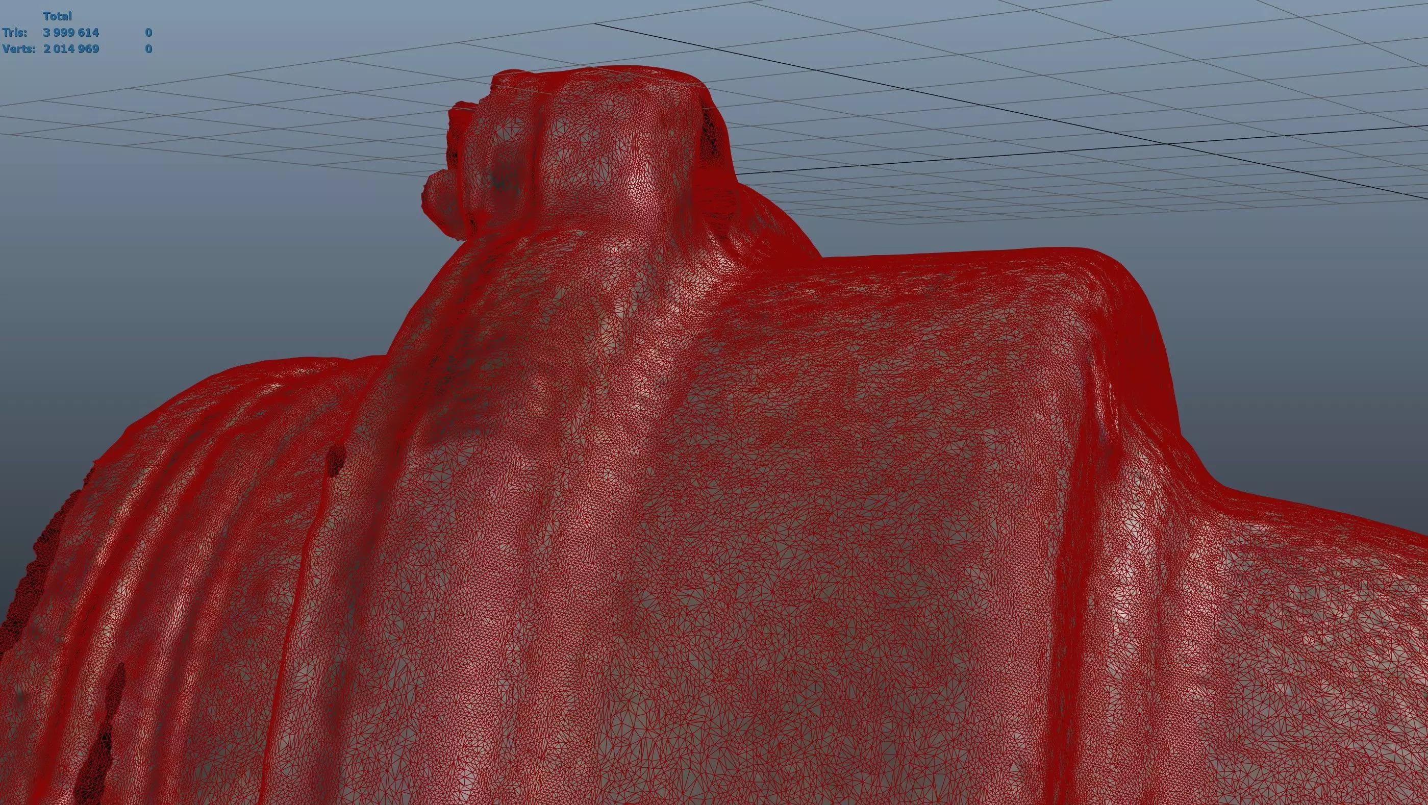 K04 turbo Golf R 2010 3d scan Low-poly 3D model_27