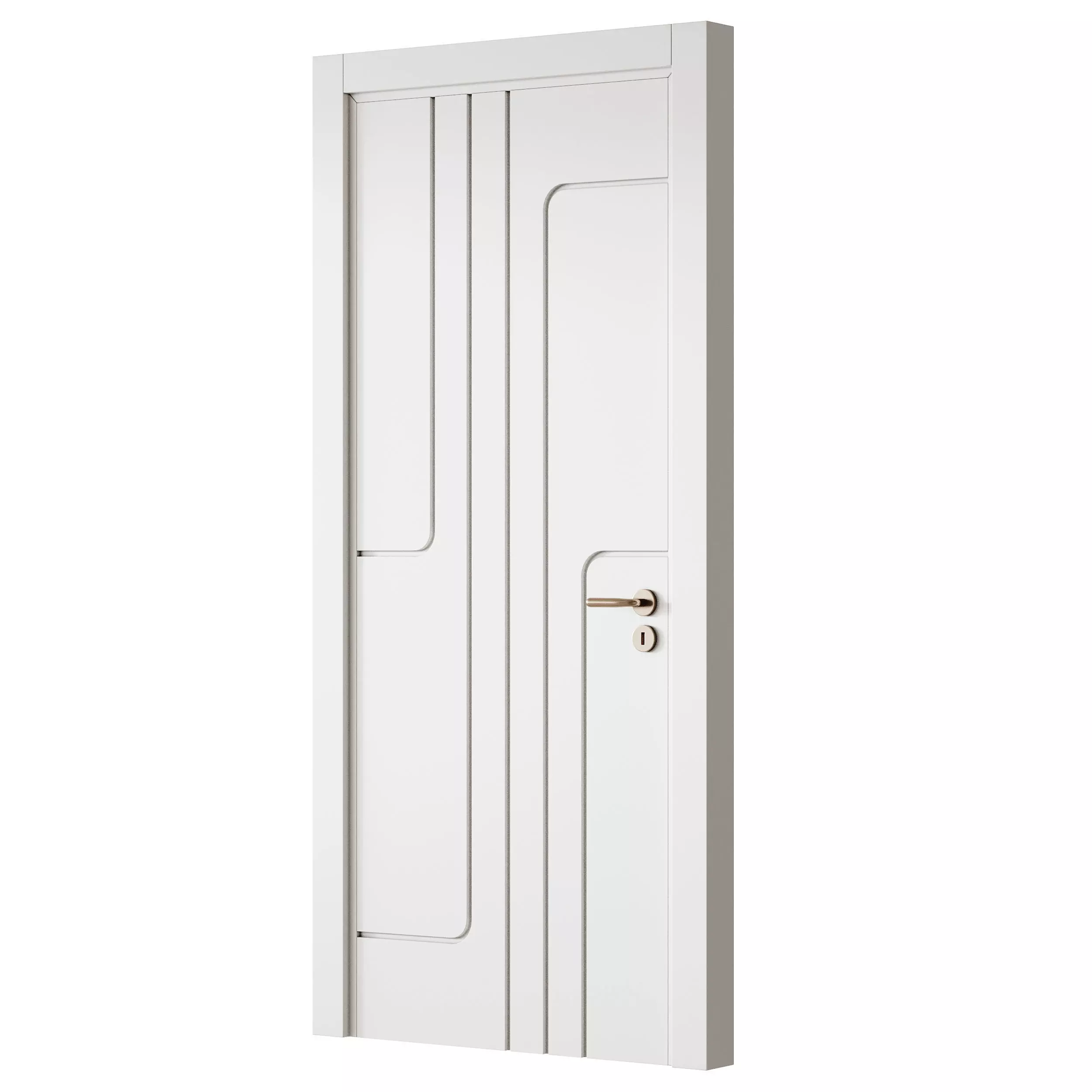 Soft Boz Vizon Interior Door 21 3D model_1