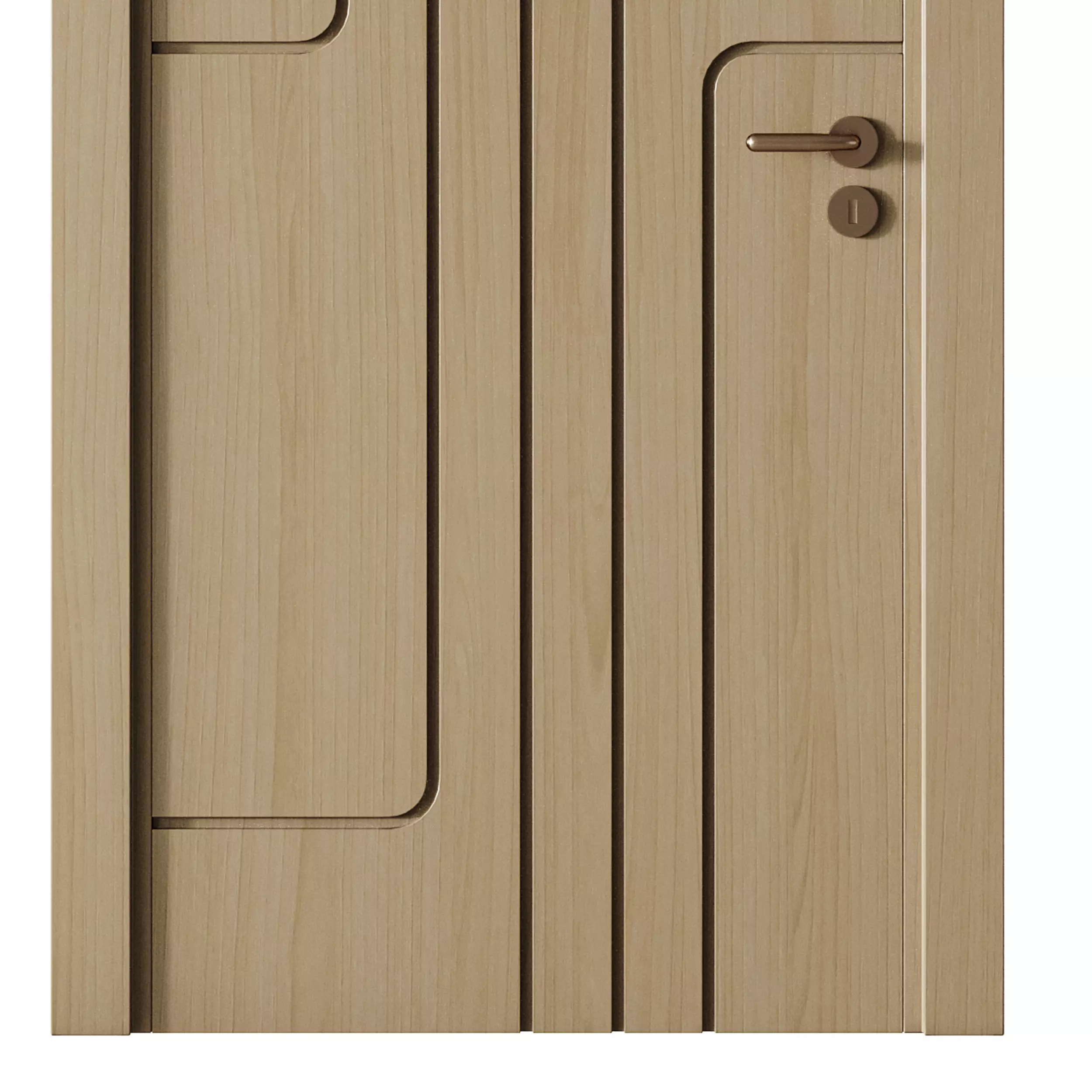 Soft Boz Vizon Interior Door 21 3D model_10