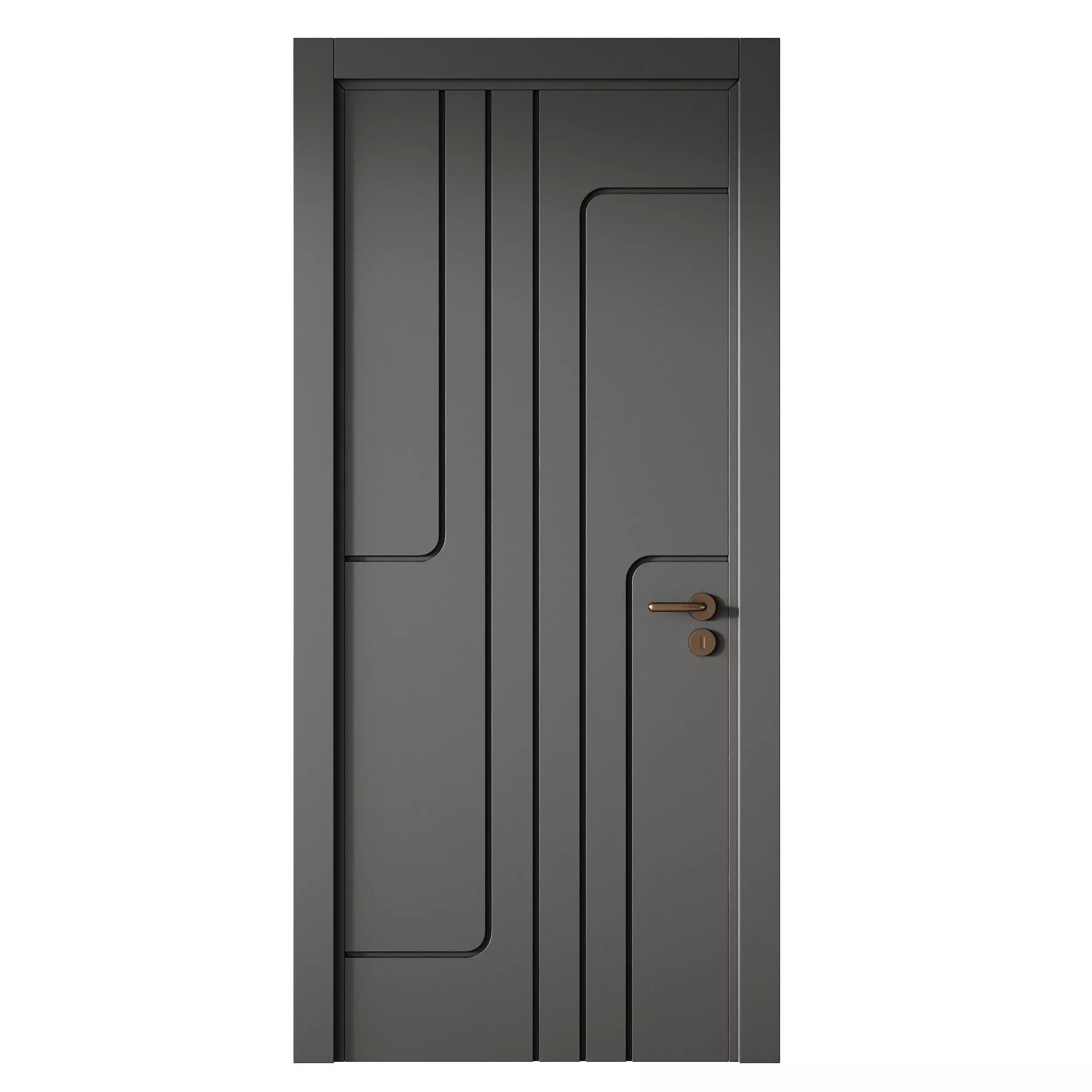 Soft Boz Vizon Interior Door 21 3D model_4