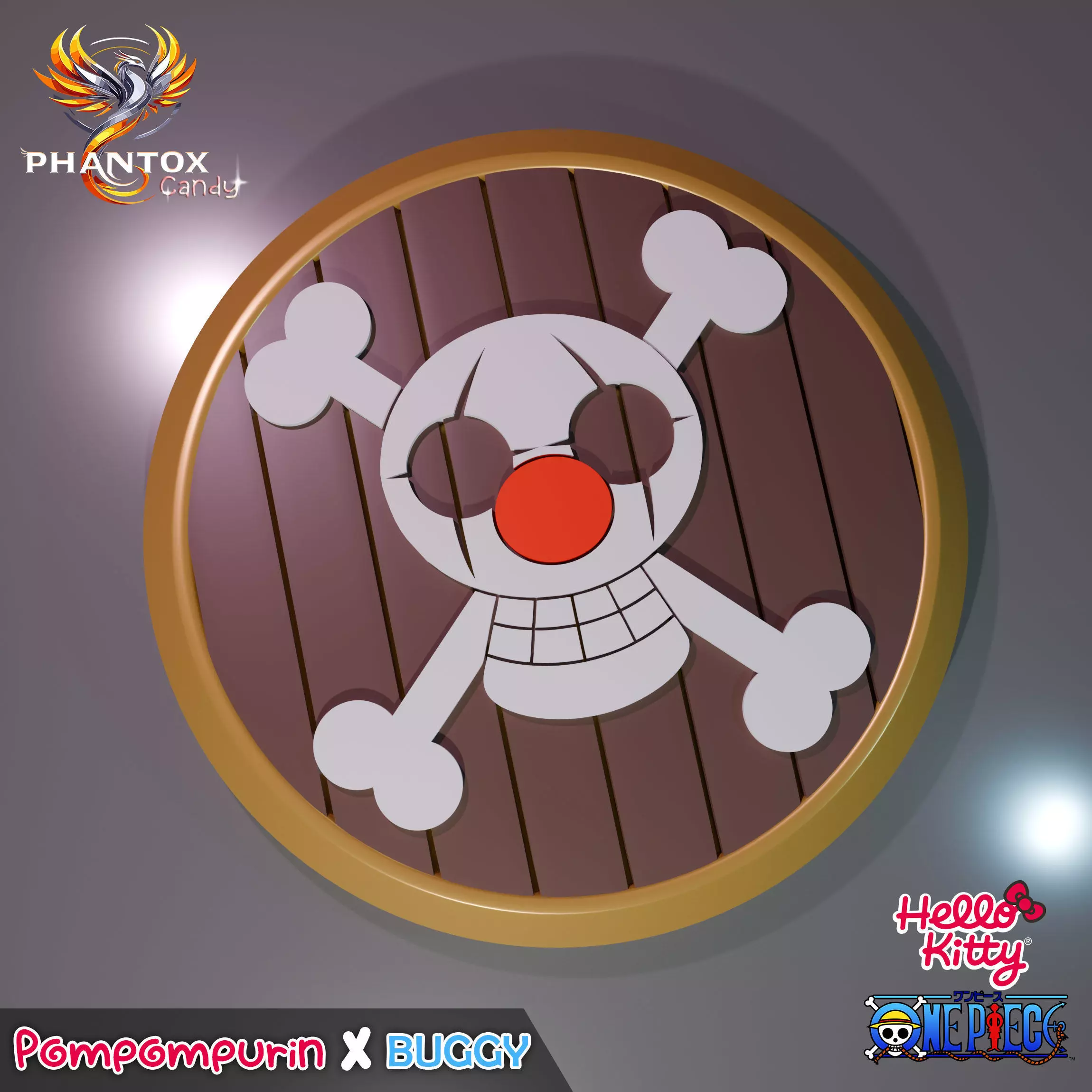   Hello Kitty x One Piece collection part 2 3D print model_15