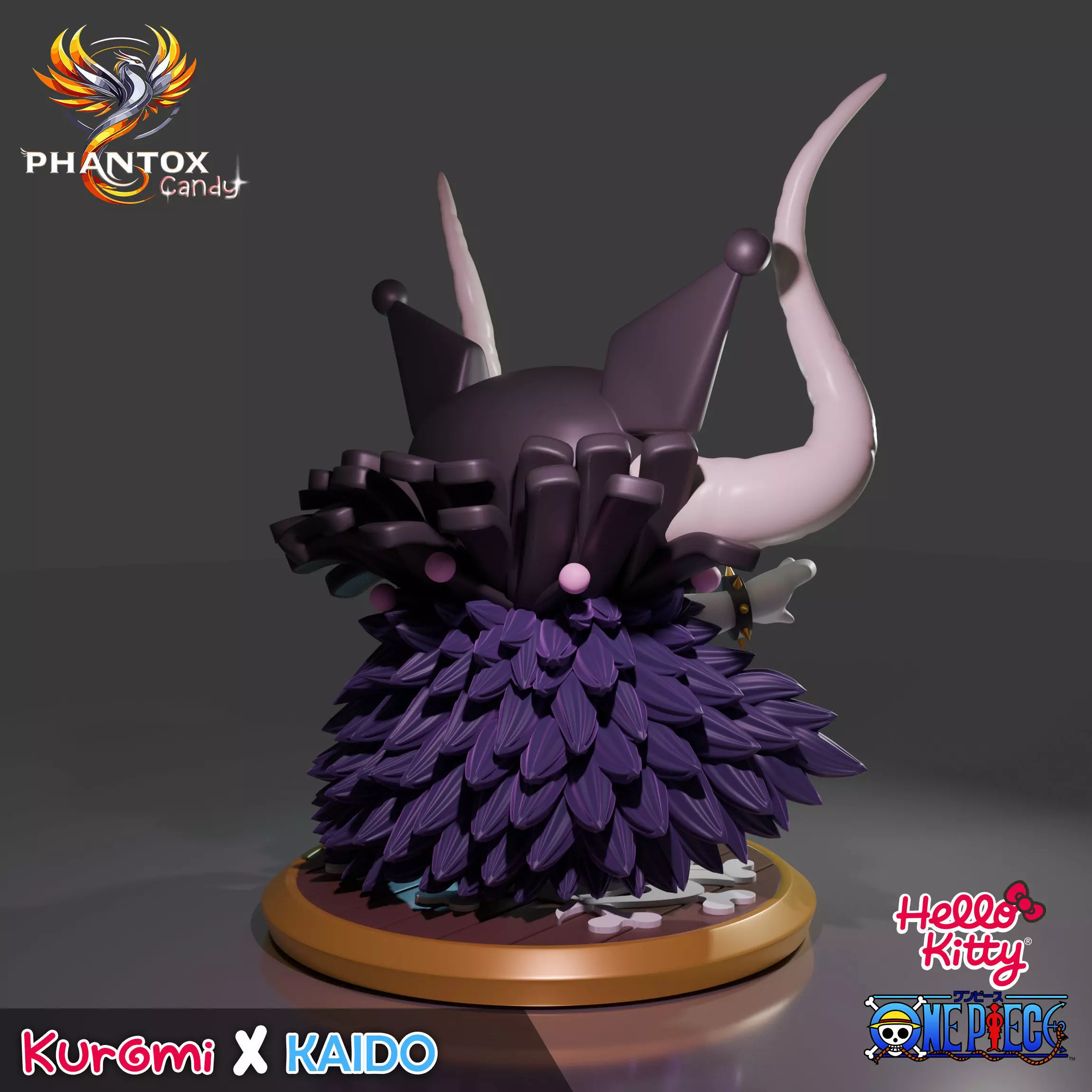   Hello Kitty x One Piece collection part 2 3D print model_2