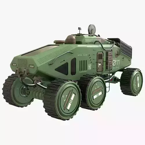 Mars Rover Concept-2-Green