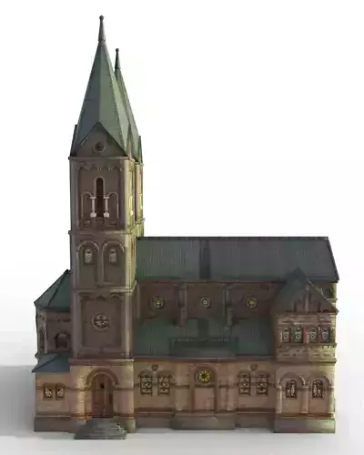 Cathedral - Church 3D model
