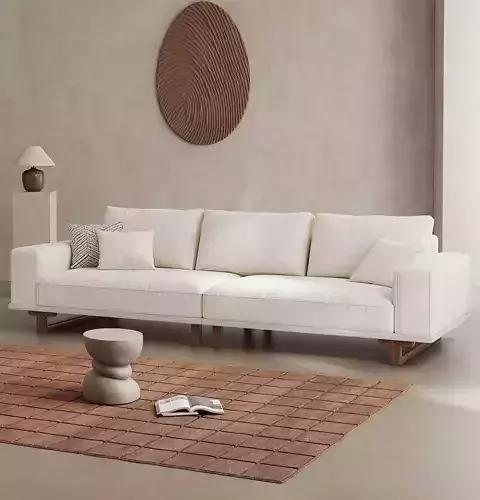 Mid Century interior scene