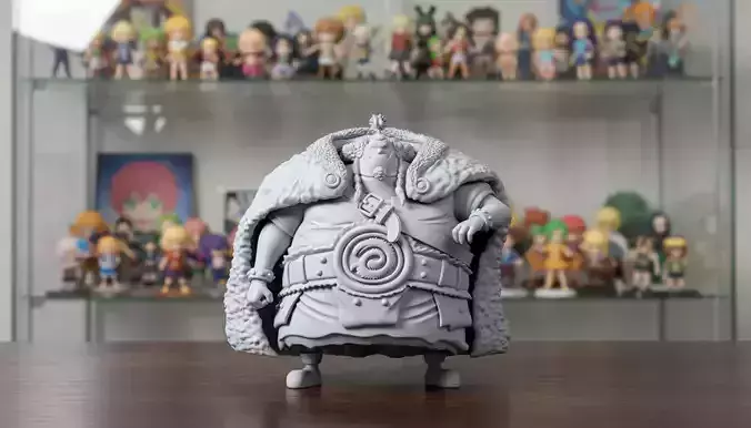 Jinbei fanart - Elbaf - One piece 