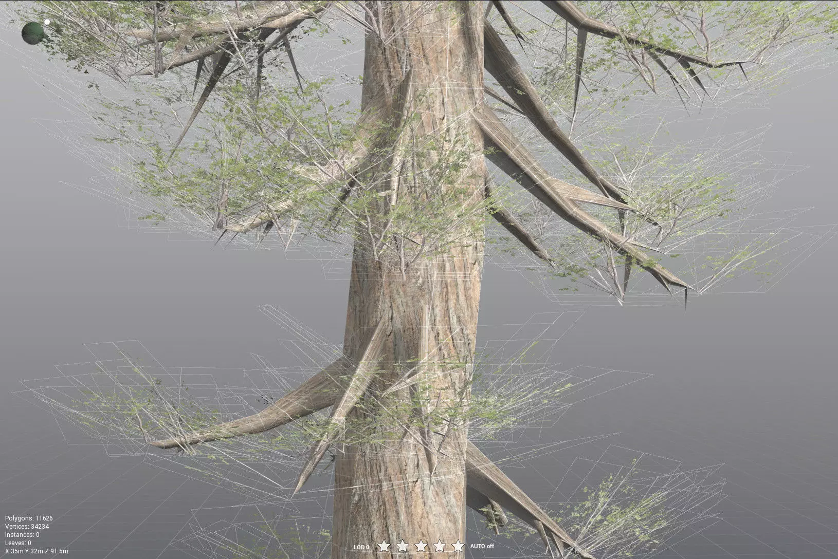 EVERYPlant Giant Redwood LowPoly Low-poly 3D model_32