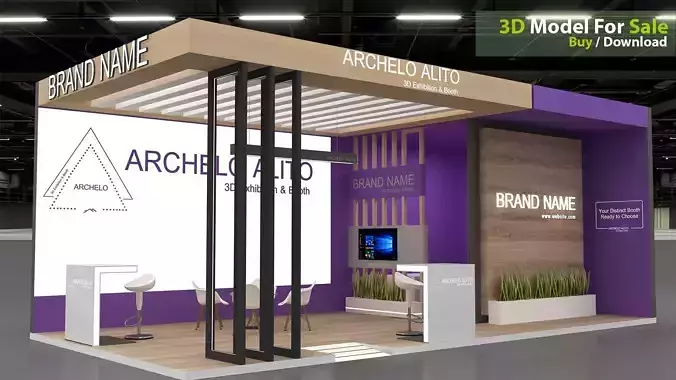 3d exhibition modular