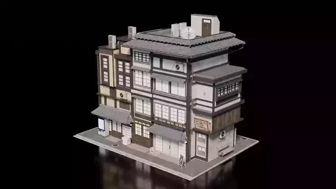 Japanese House 1 3D model