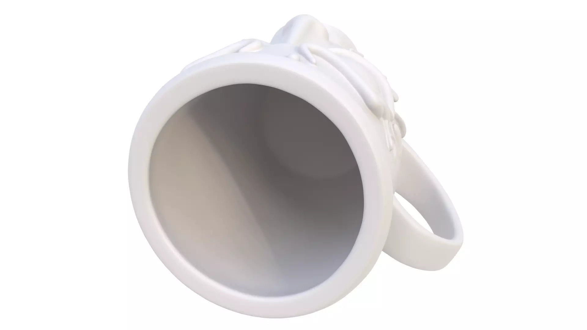 Mug crying 02 3D model_8