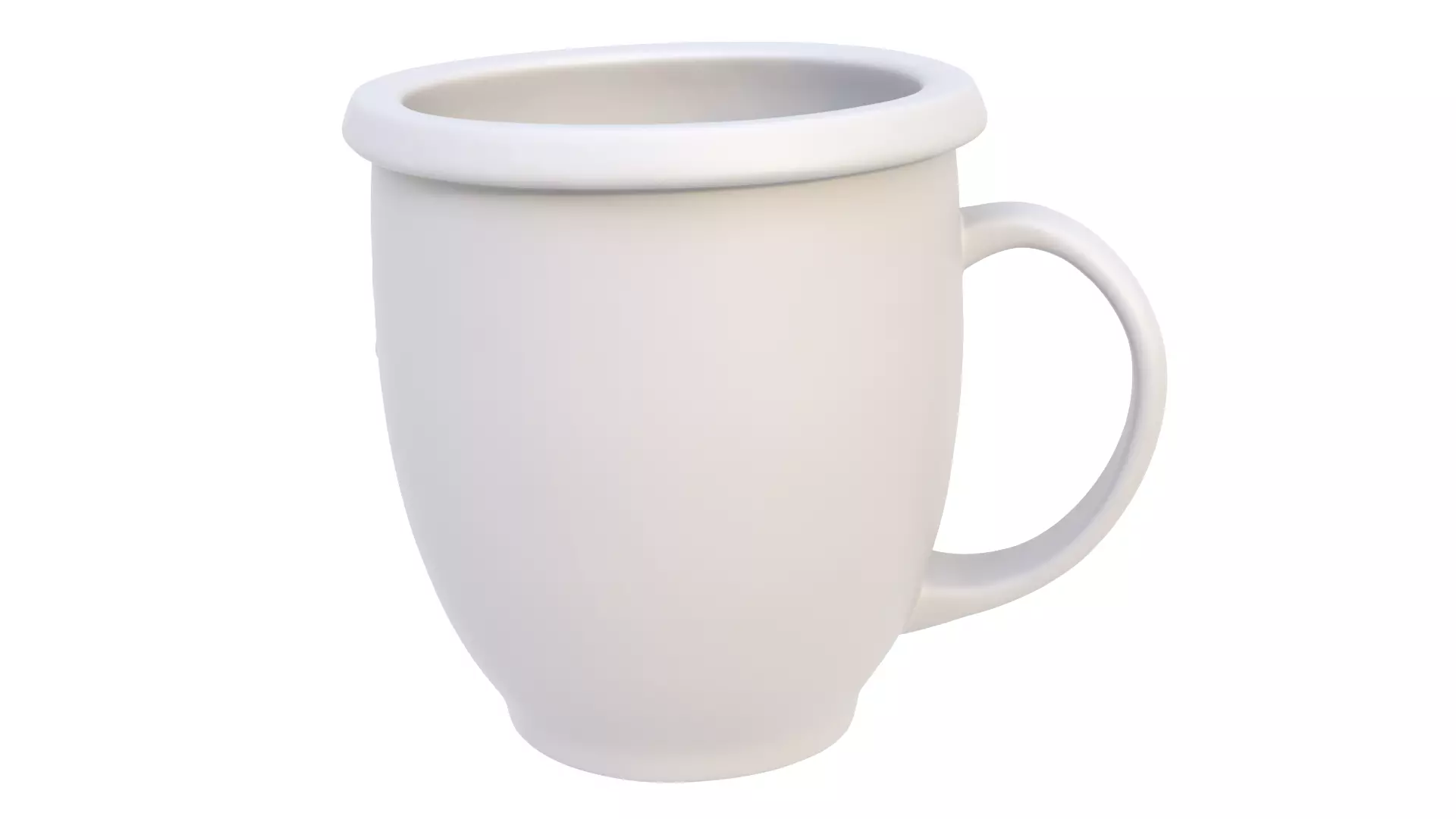 Mug crying 02 3D model_4