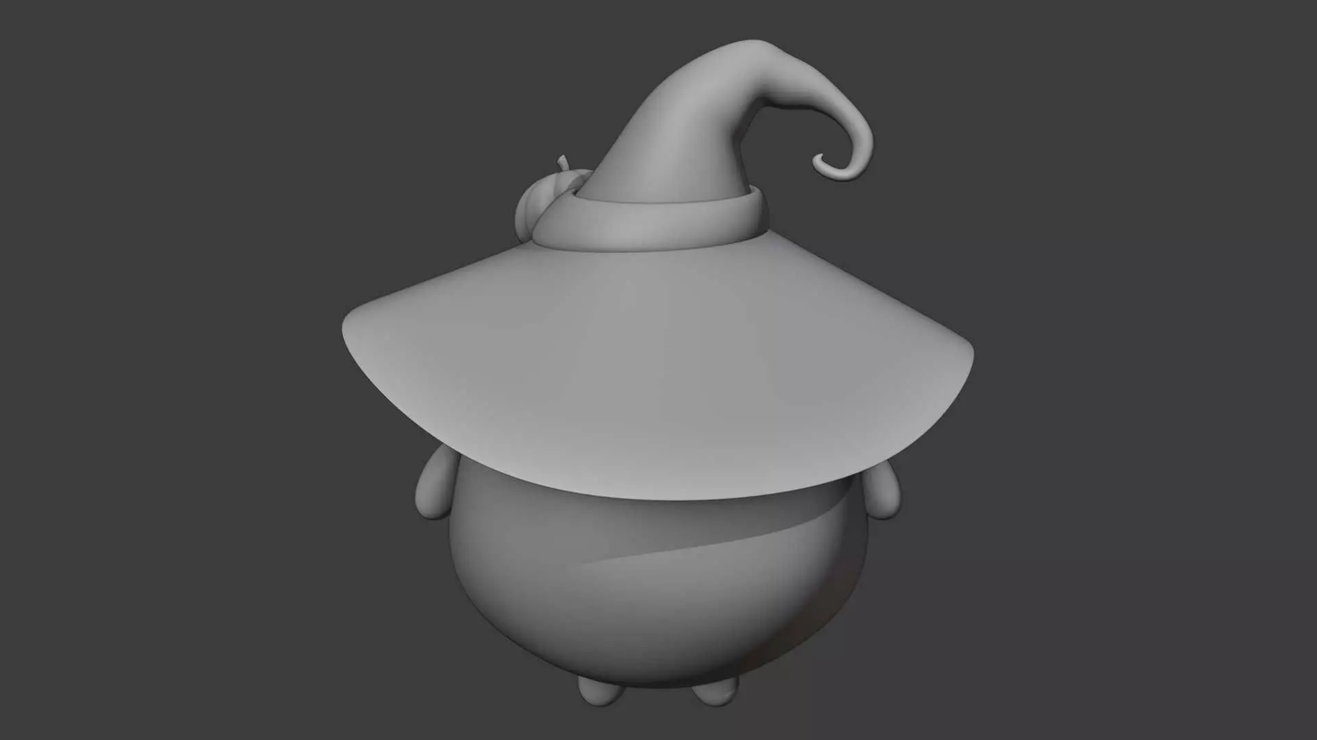 Avocado Halloween  3D print model_5