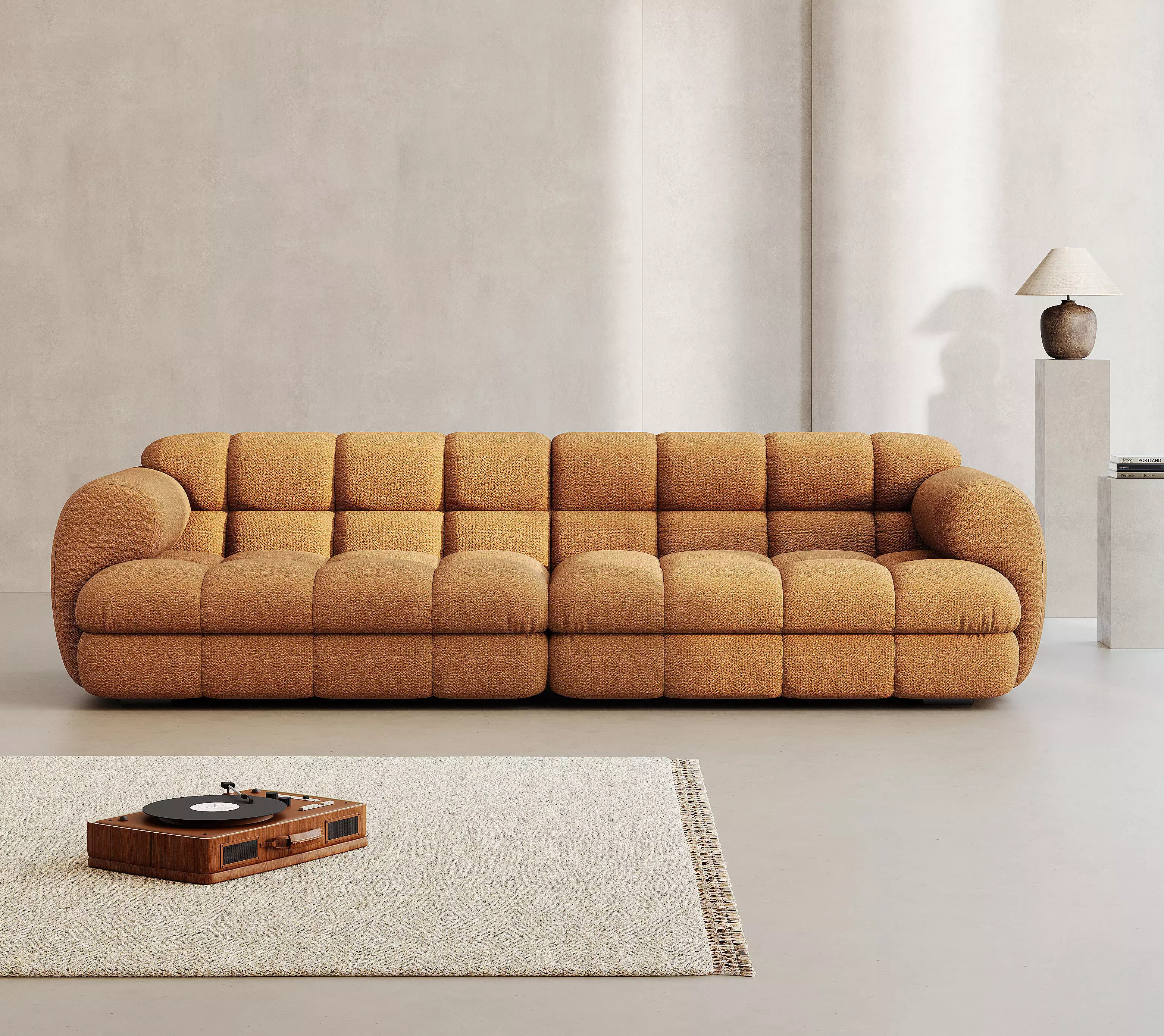 Parisian interior scene 3D model_0