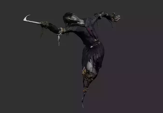 Silent Hill F Inspired Horror Monster