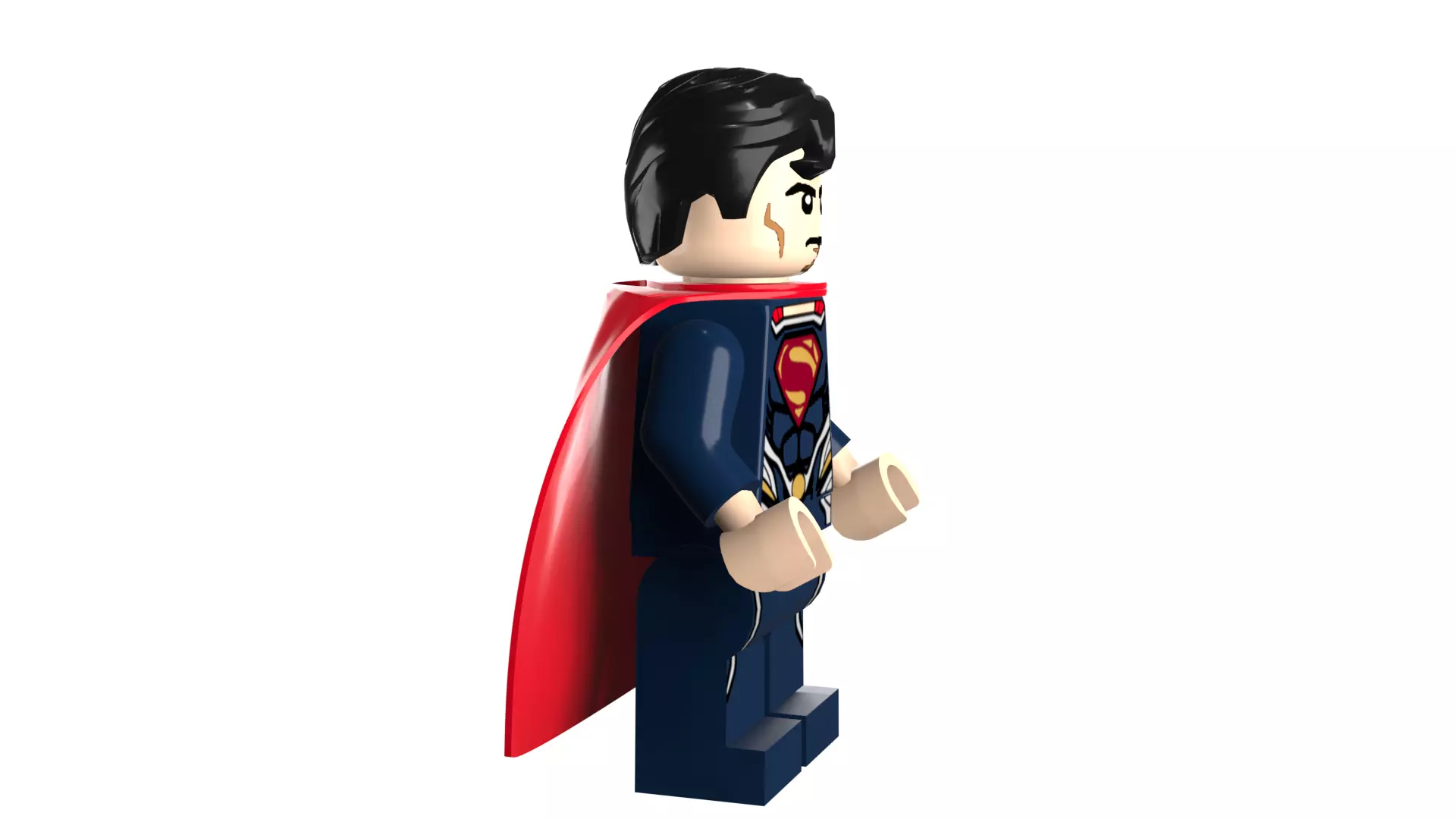 3D print minifigure - Superman V1 3D print model_18