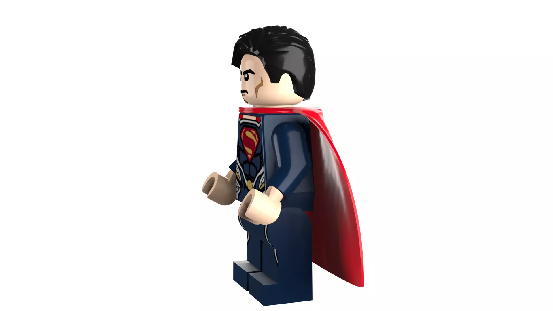 3D print minifigure - Superman V1 3D print model_69