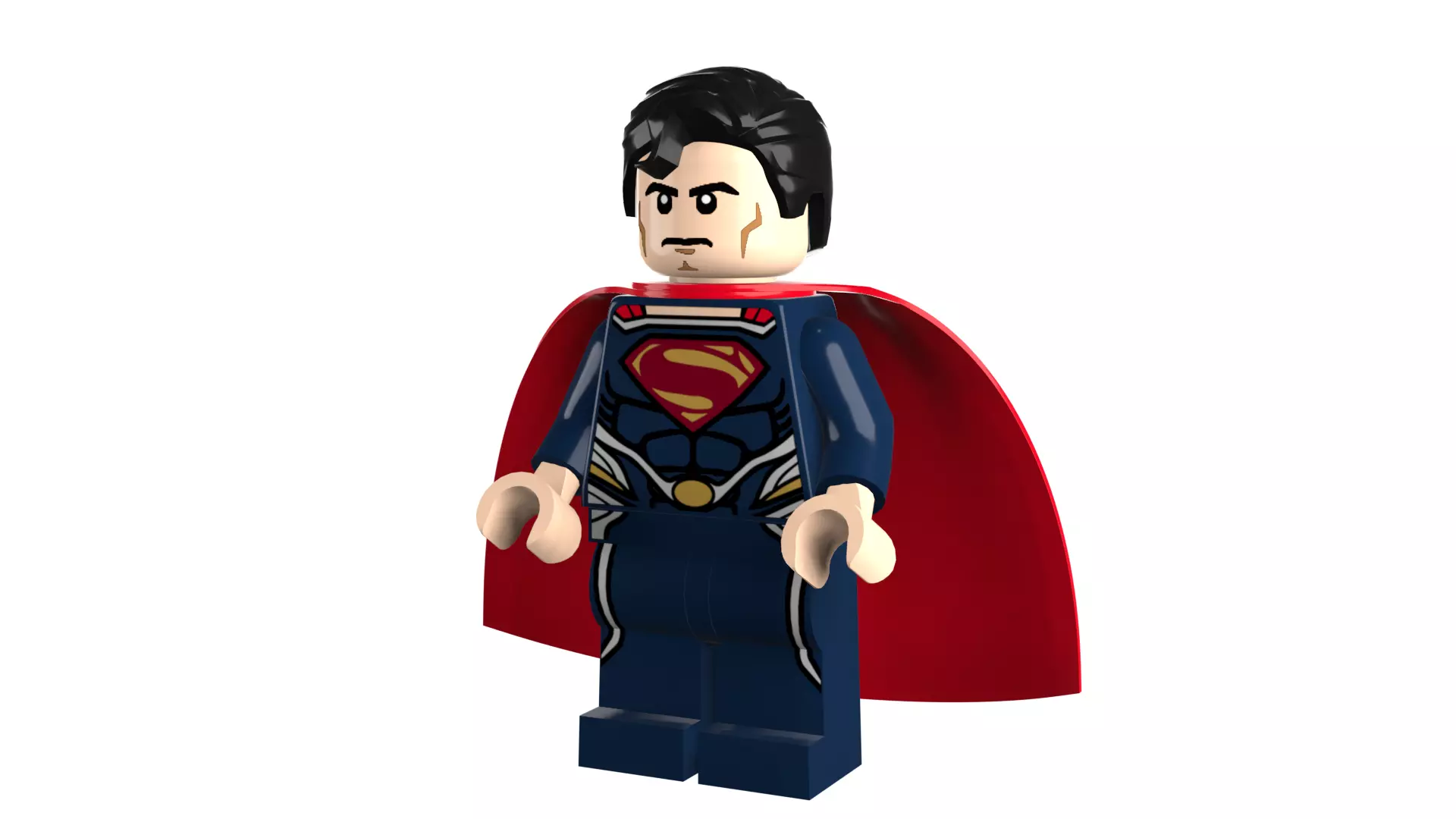 3D print minifigure - Superman V1 3D print model_79