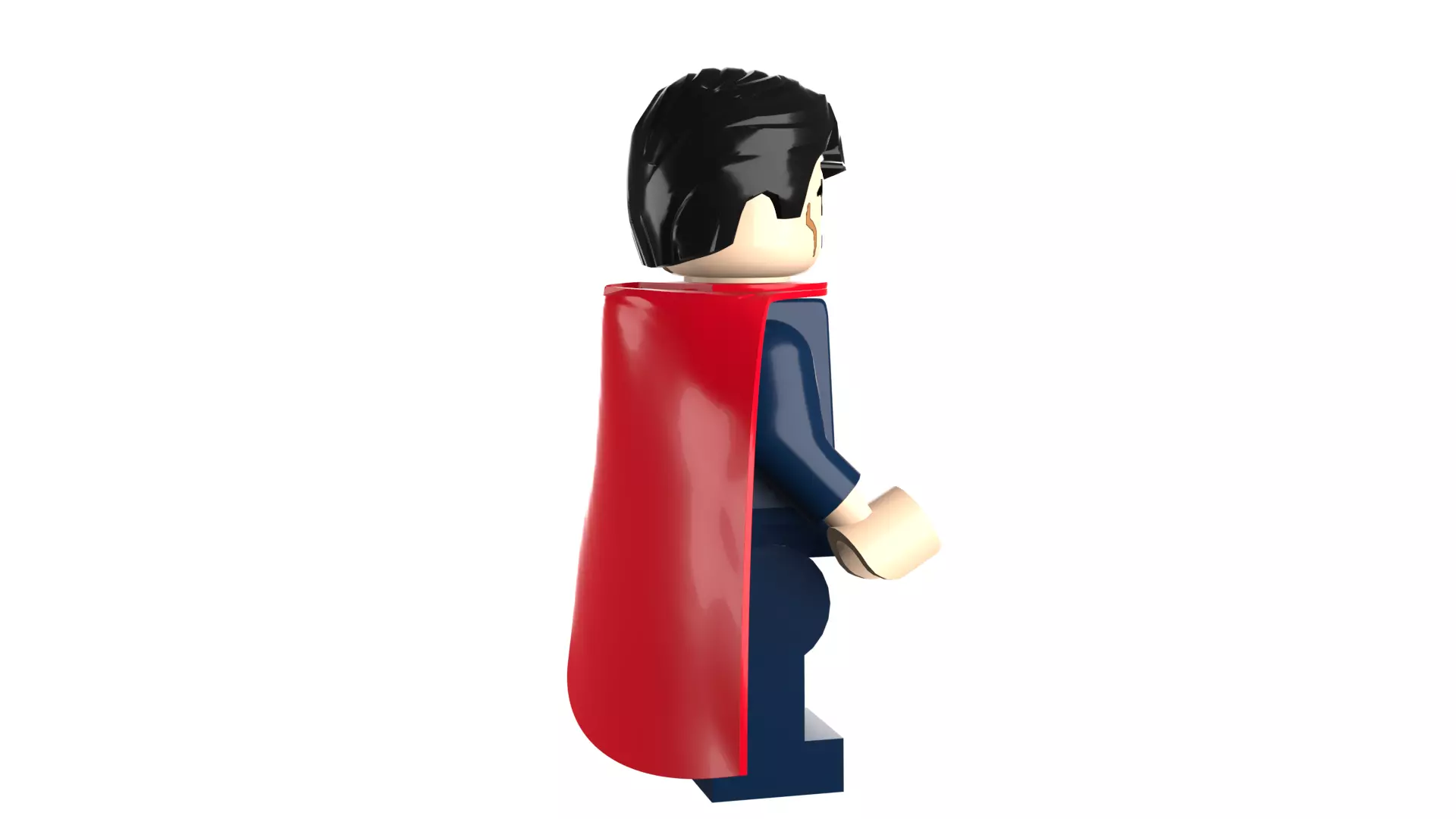 3D print minifigure - Superman V1 3D print model_26