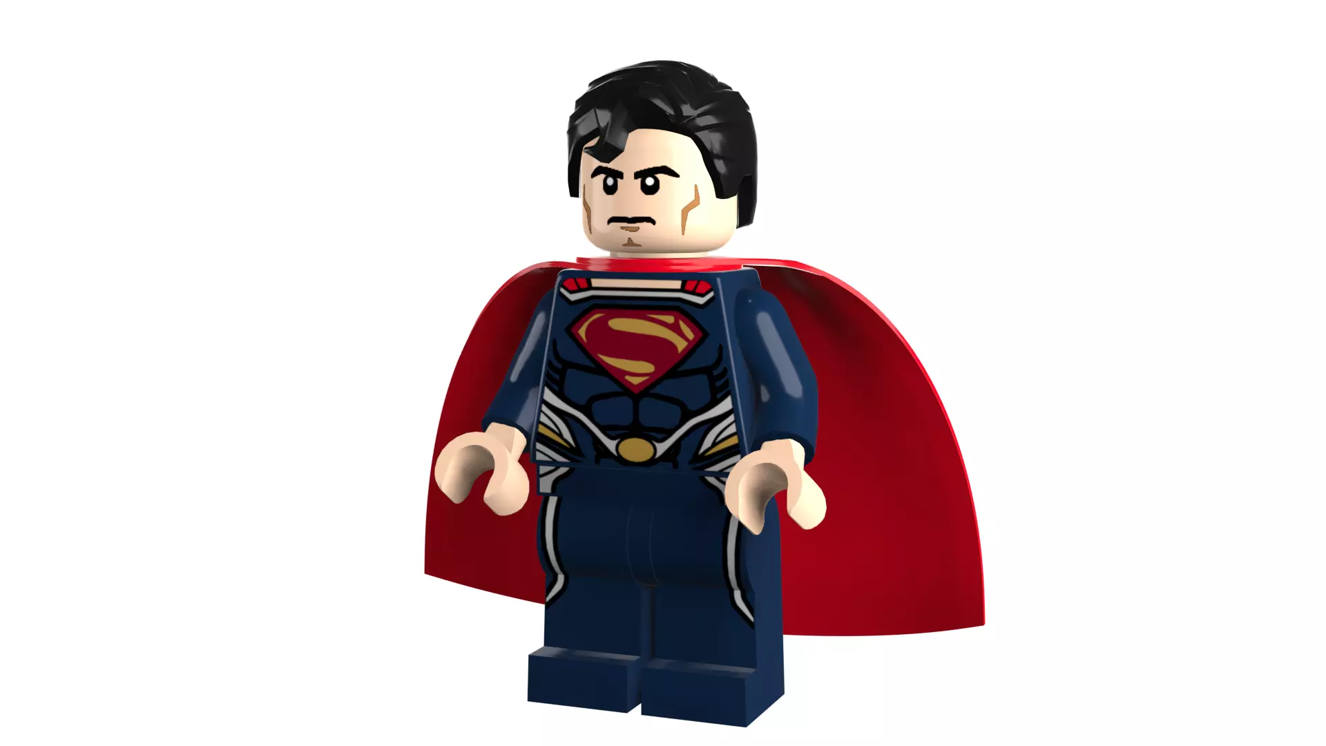 3D print minifigure - Superman V1 3D print model_80
