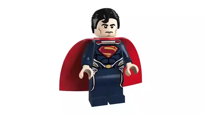3D print minifigure - Superman V1
