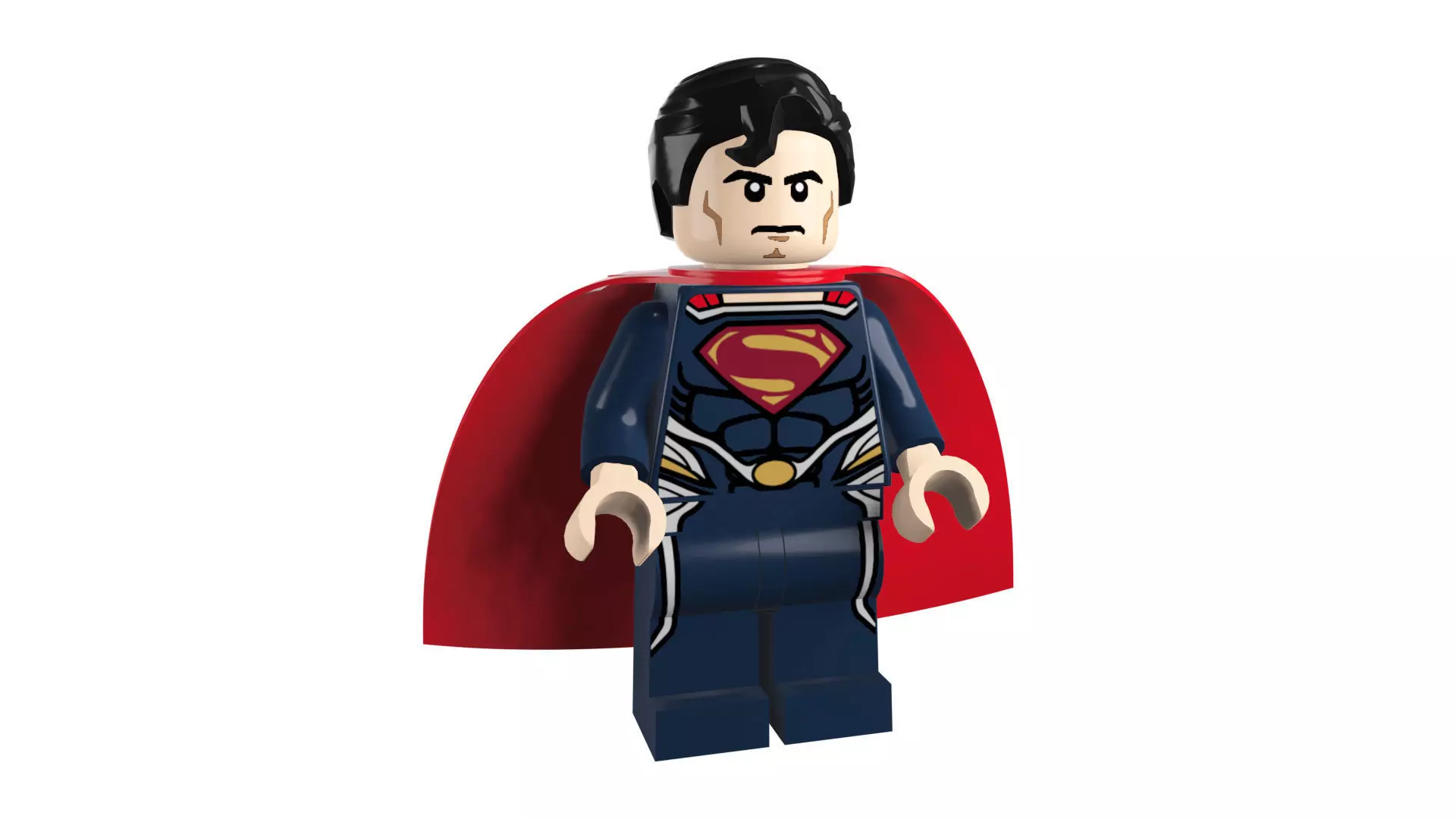 3D print minifigure - Superman V1 3D print model_0