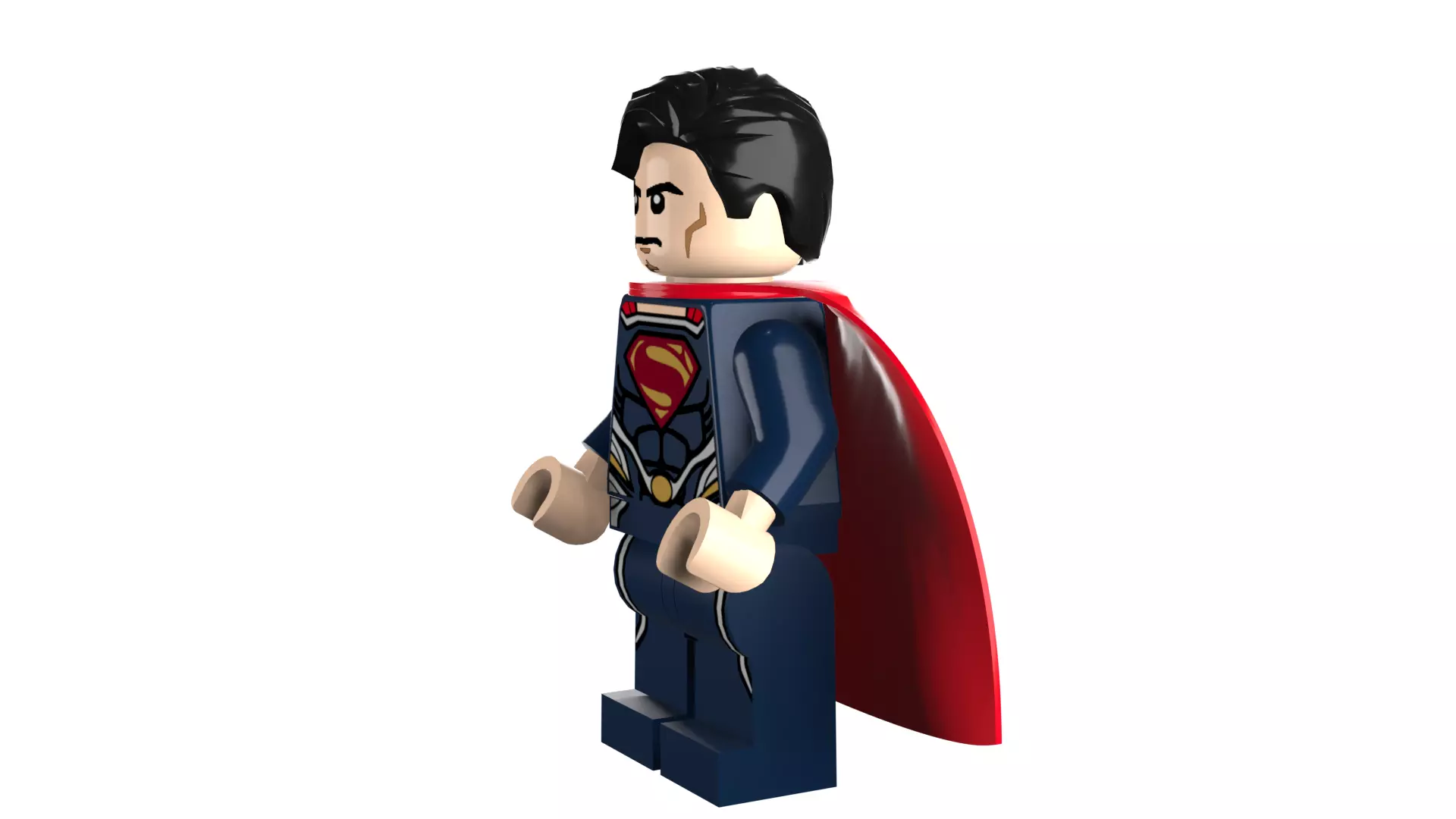 3D print minifigure - Superman V1 3D print model_71