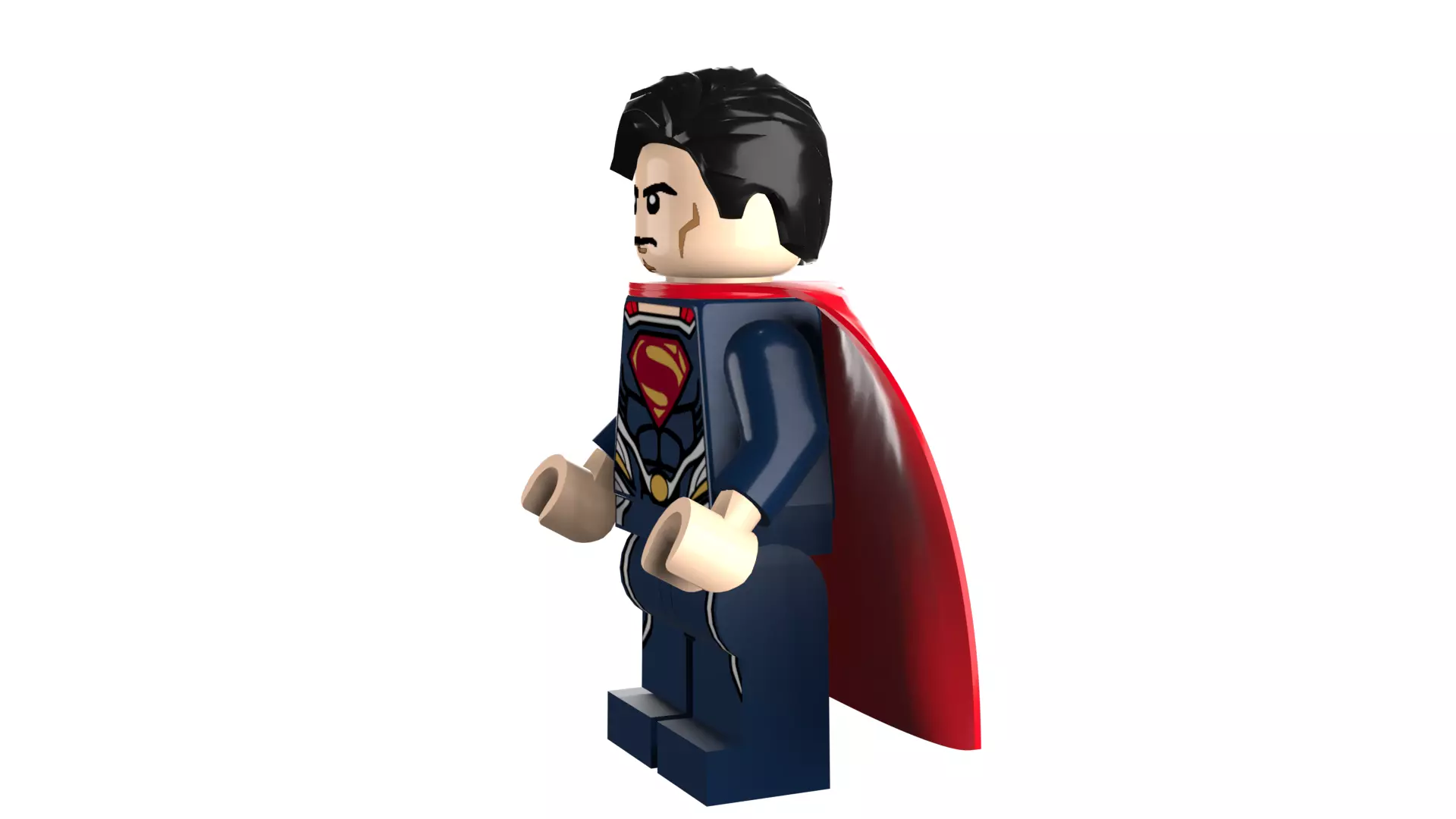 3D print minifigure - Superman V1 3D print model_70