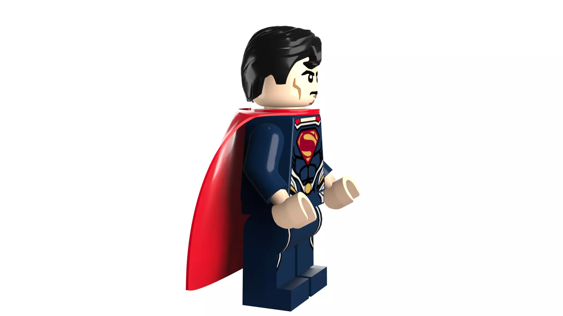 3D print minifigure - Superman V1 3D print model_17