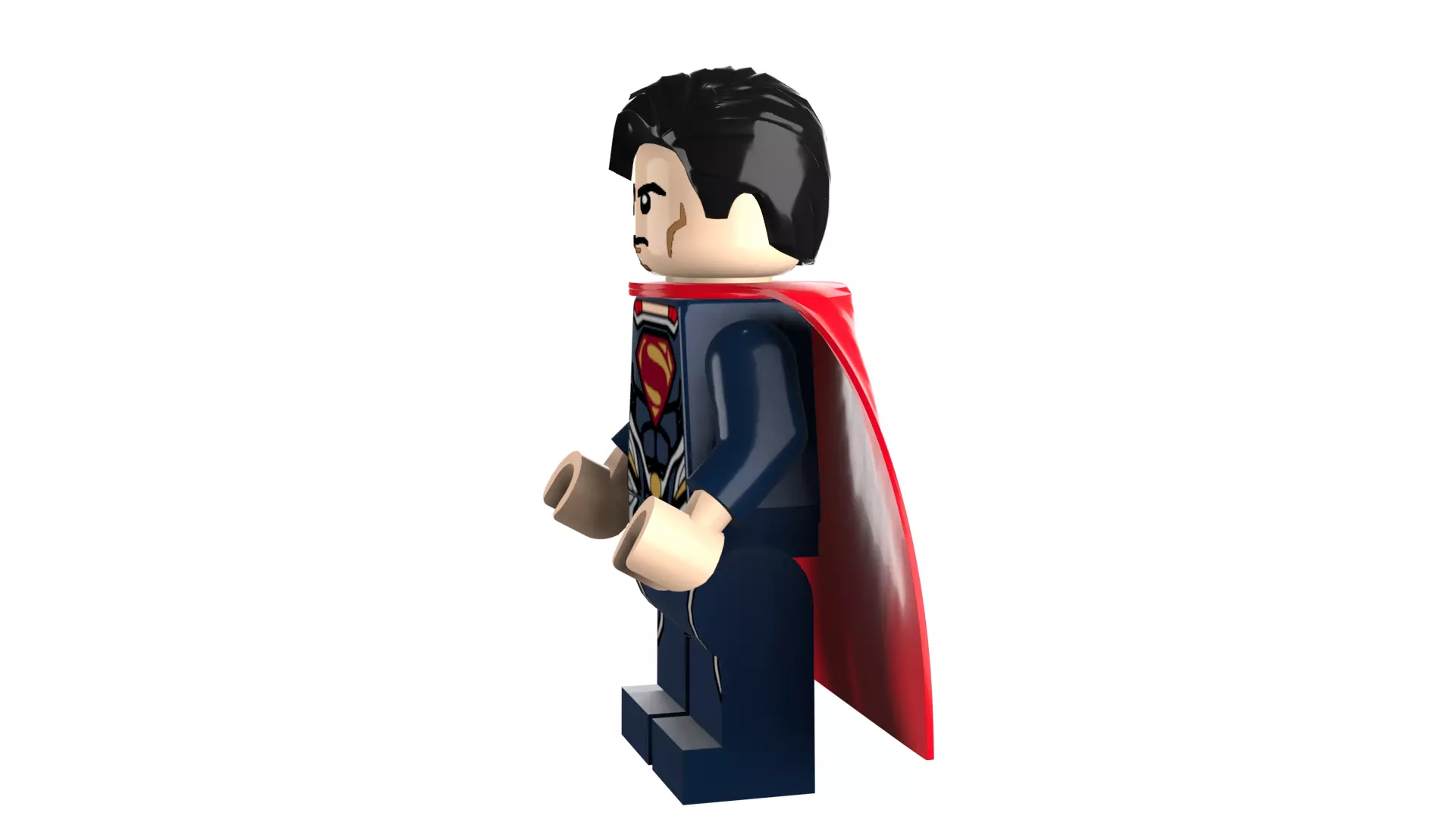3D print minifigure - Superman V1 3D print model_68