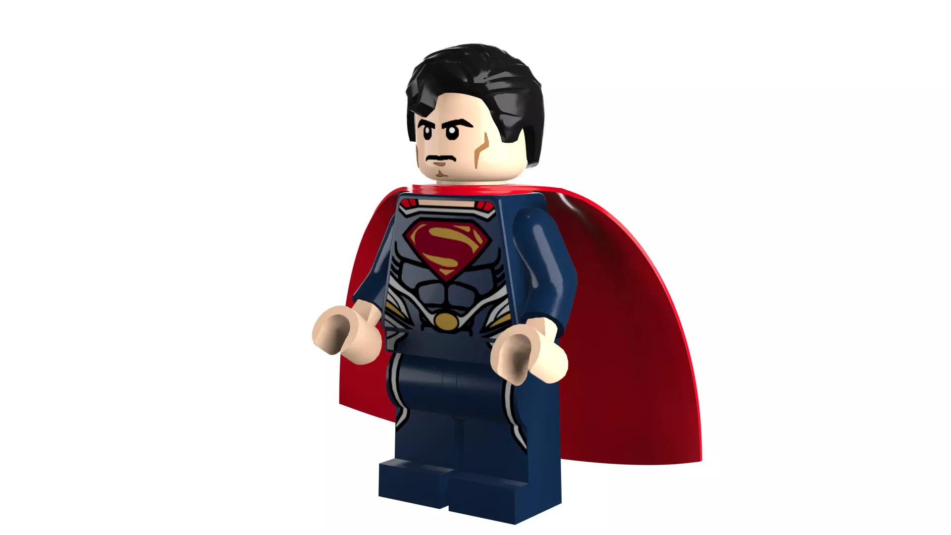 3D print minifigure - Superman V1 3D print model_77