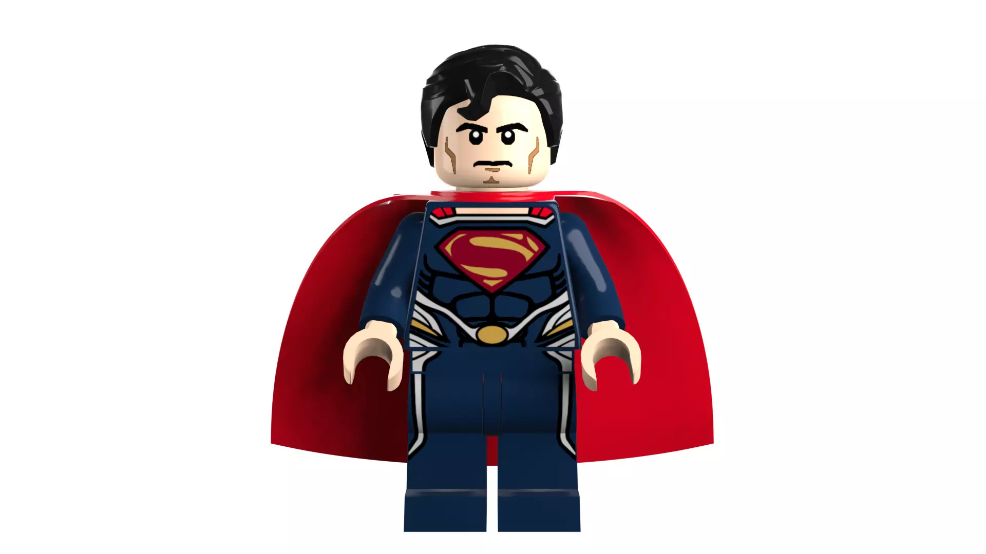 3D print minifigure - Superman V1 3D print model_85
