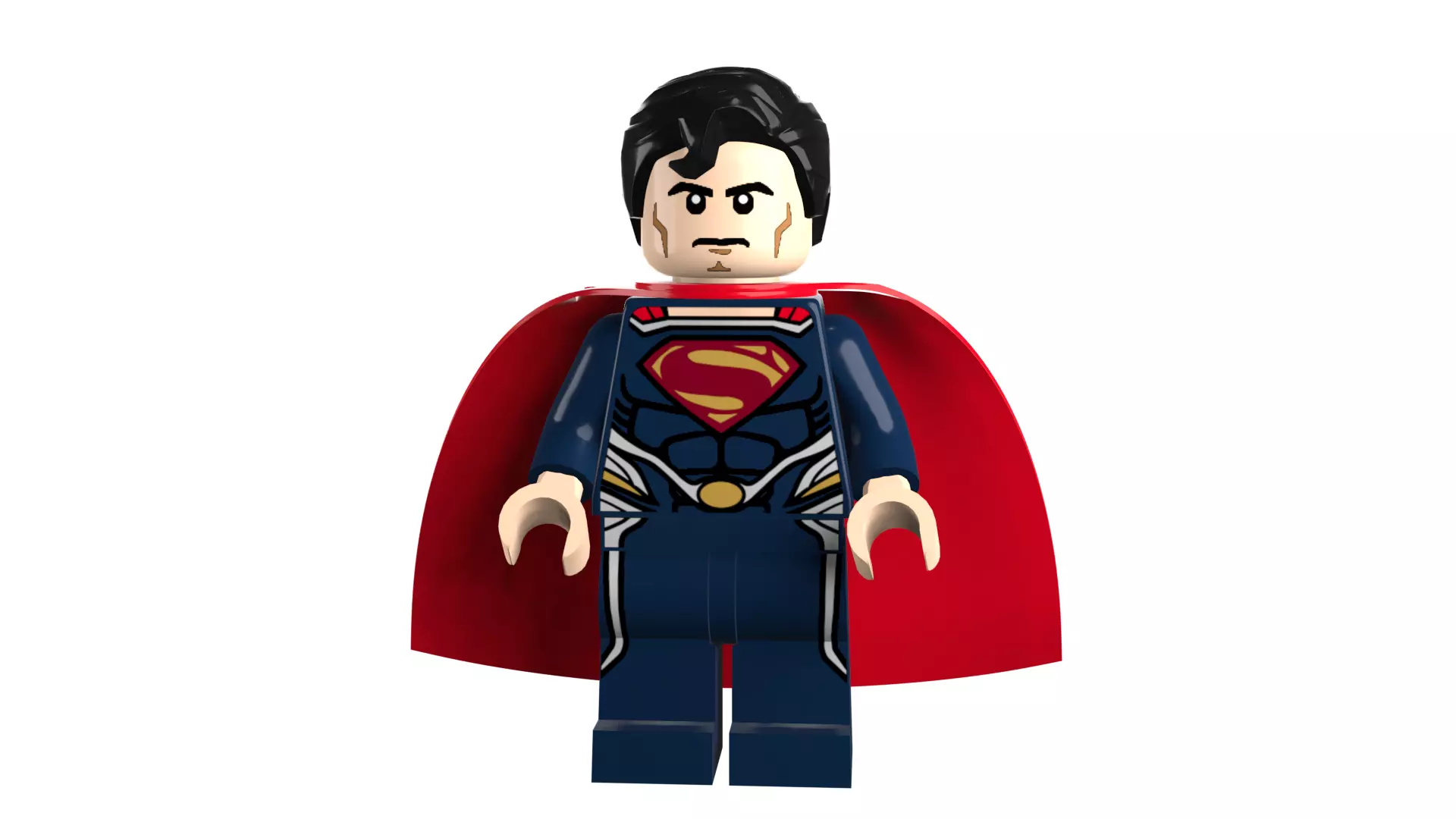3D print minifigure - Superman V1 3D print model_84
