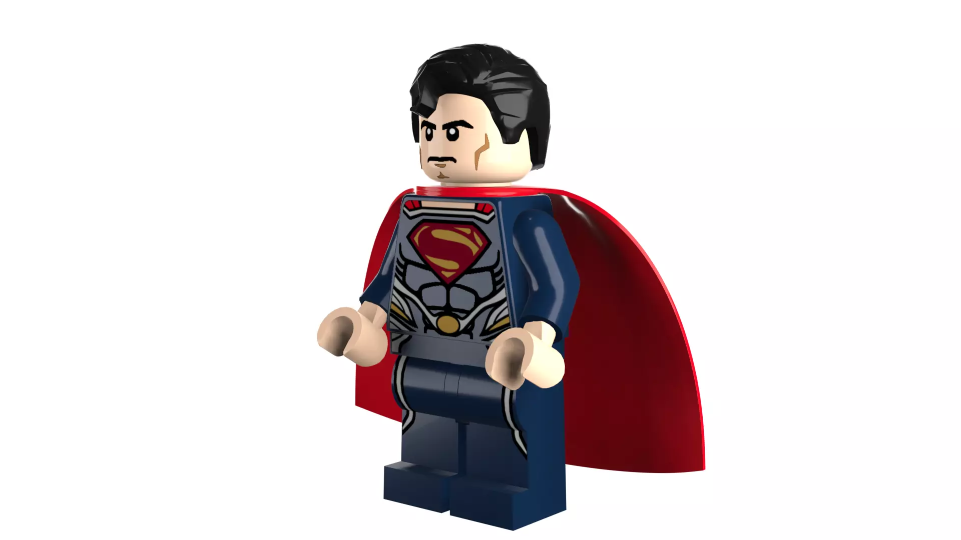 3D print minifigure - Superman V1 3D print model_76