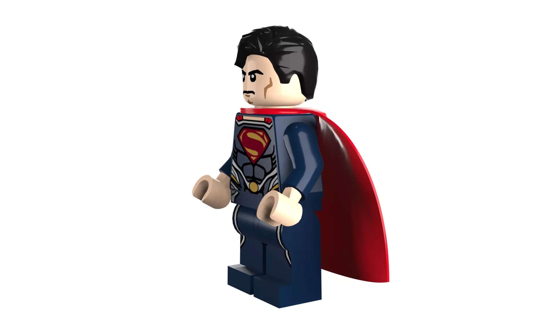 3D print minifigure - Superman V1 3D print model_72