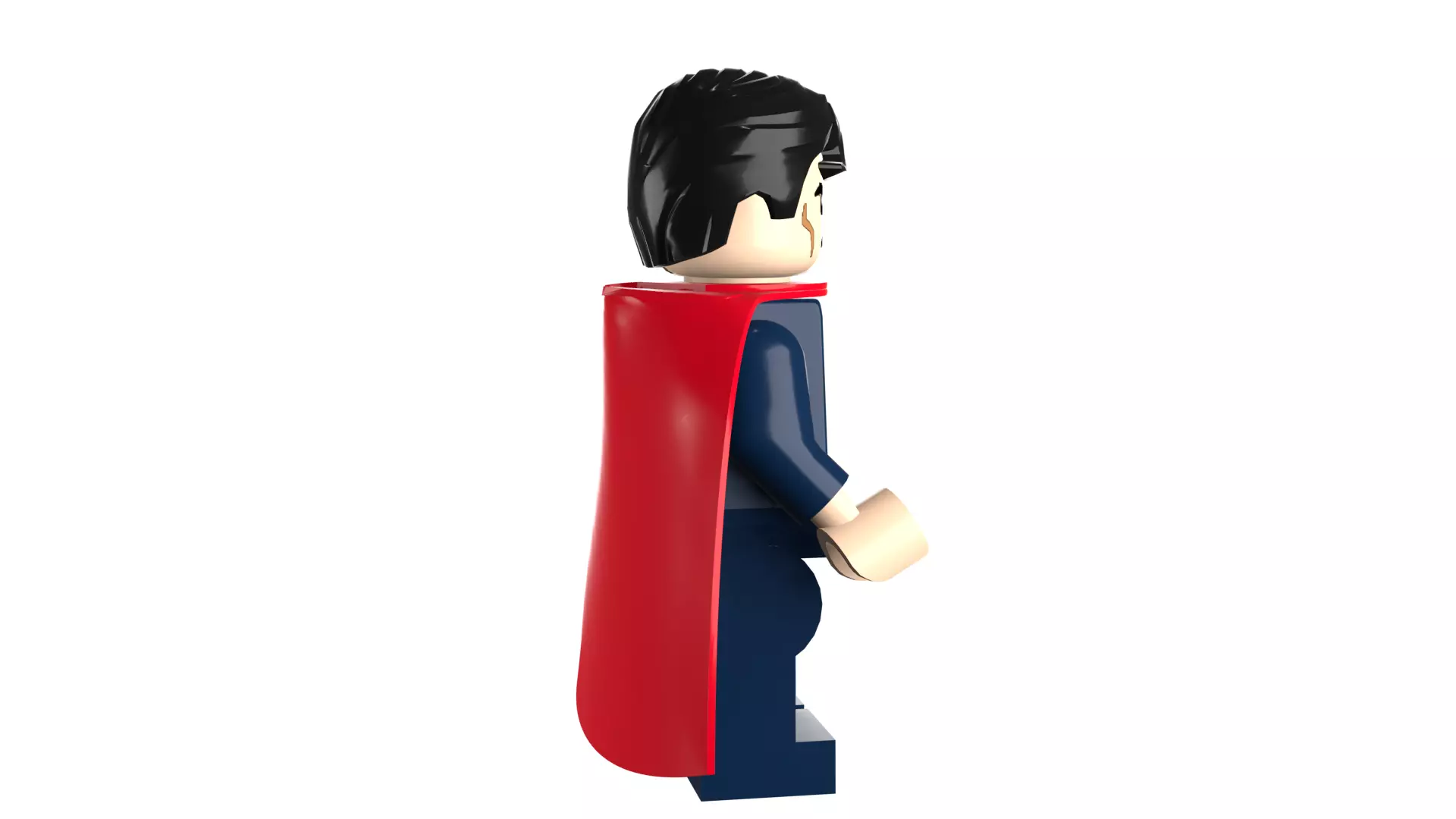 3D print minifigure - Superman V1 3D print model_25