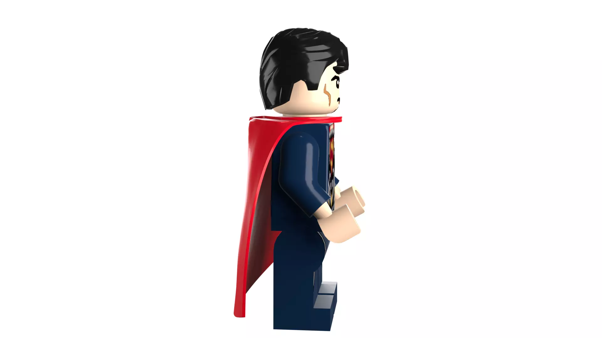 3D print minifigure - Superman V1 3D print model_21