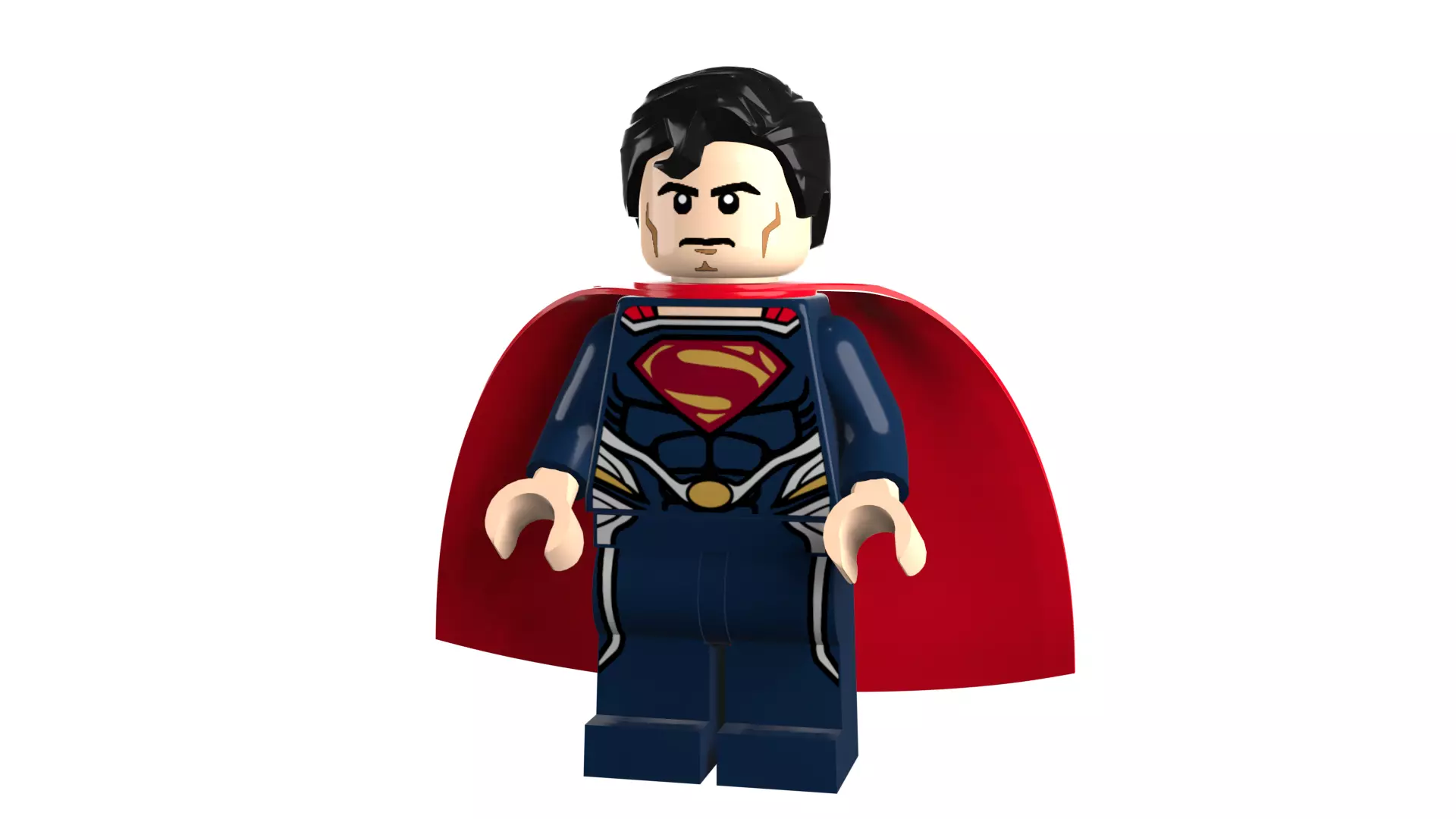 3D print minifigure - Superman V1 3D print model_82