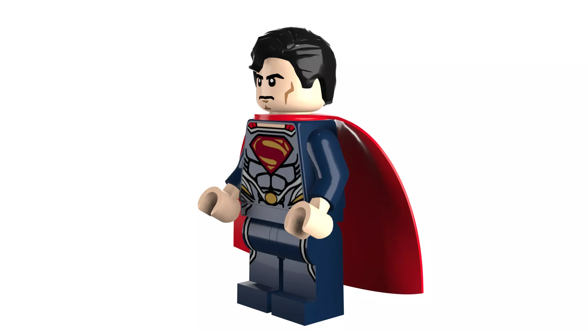 3D print minifigure - Superman V1 3D print model_74