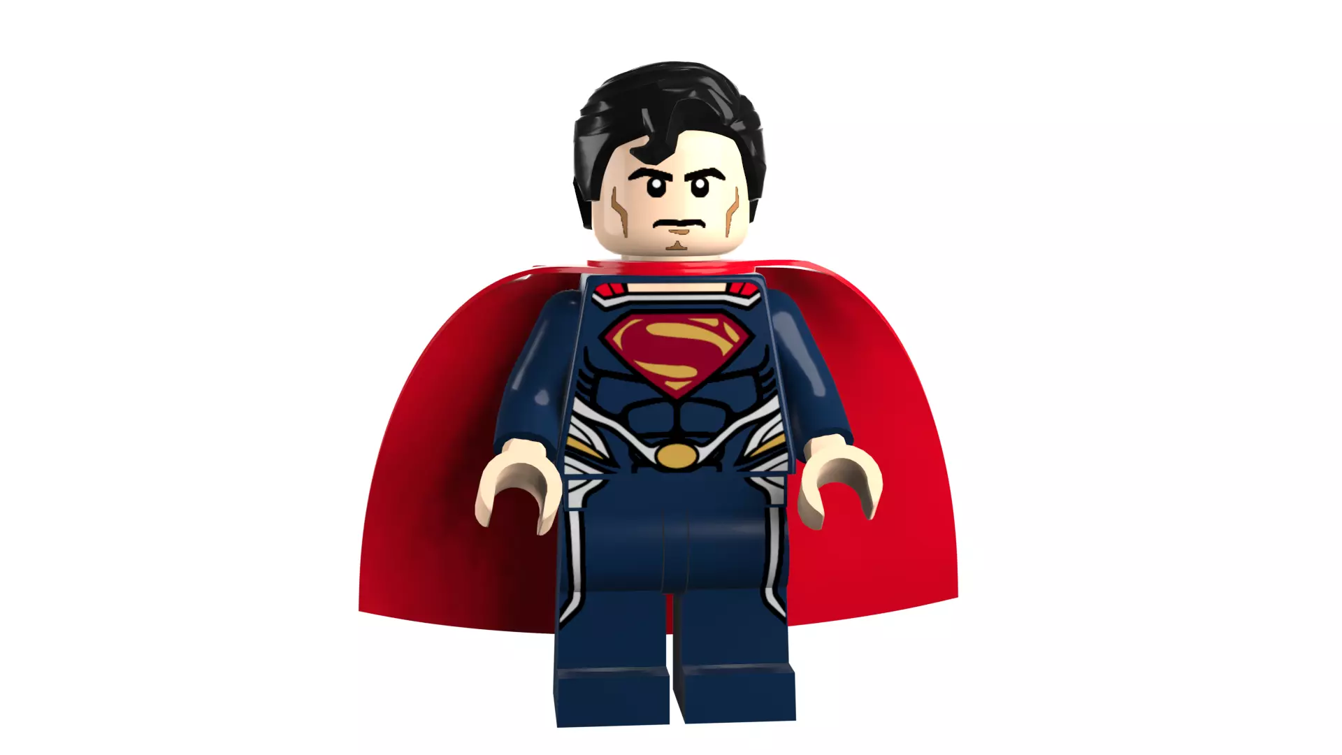 3D print minifigure - Superman V1 3D print model_3