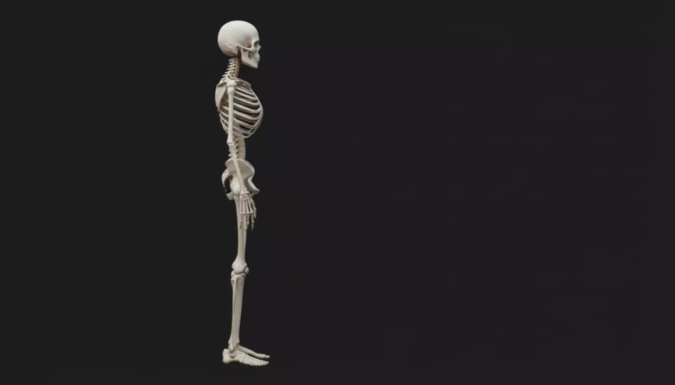 Full Human Skeleton 3D Model And 3D Prinable 3D model_6