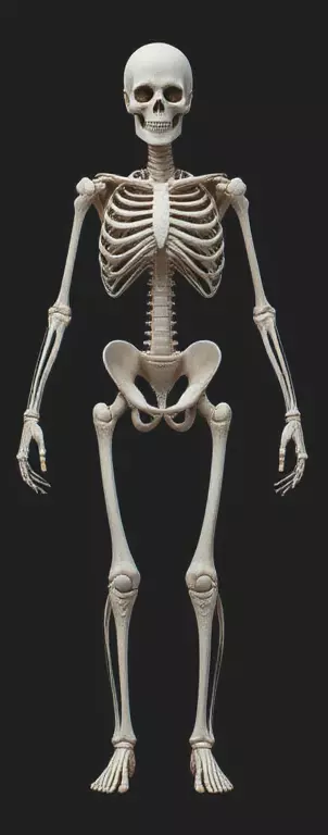 Full Human Skeleton 3D Model And 3D Prinable 3D model_10