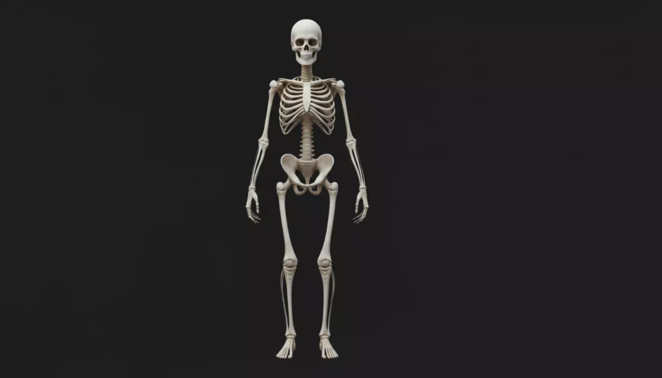 Full Human Skeleton 3D Model And 3D Prinable 3D model_2