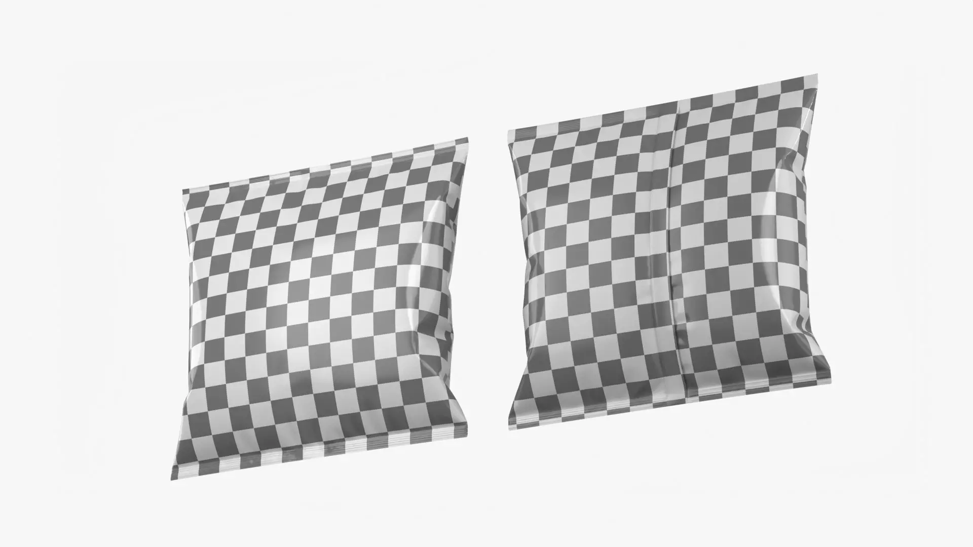 Snack Pack 4 Mockup 3D model_8