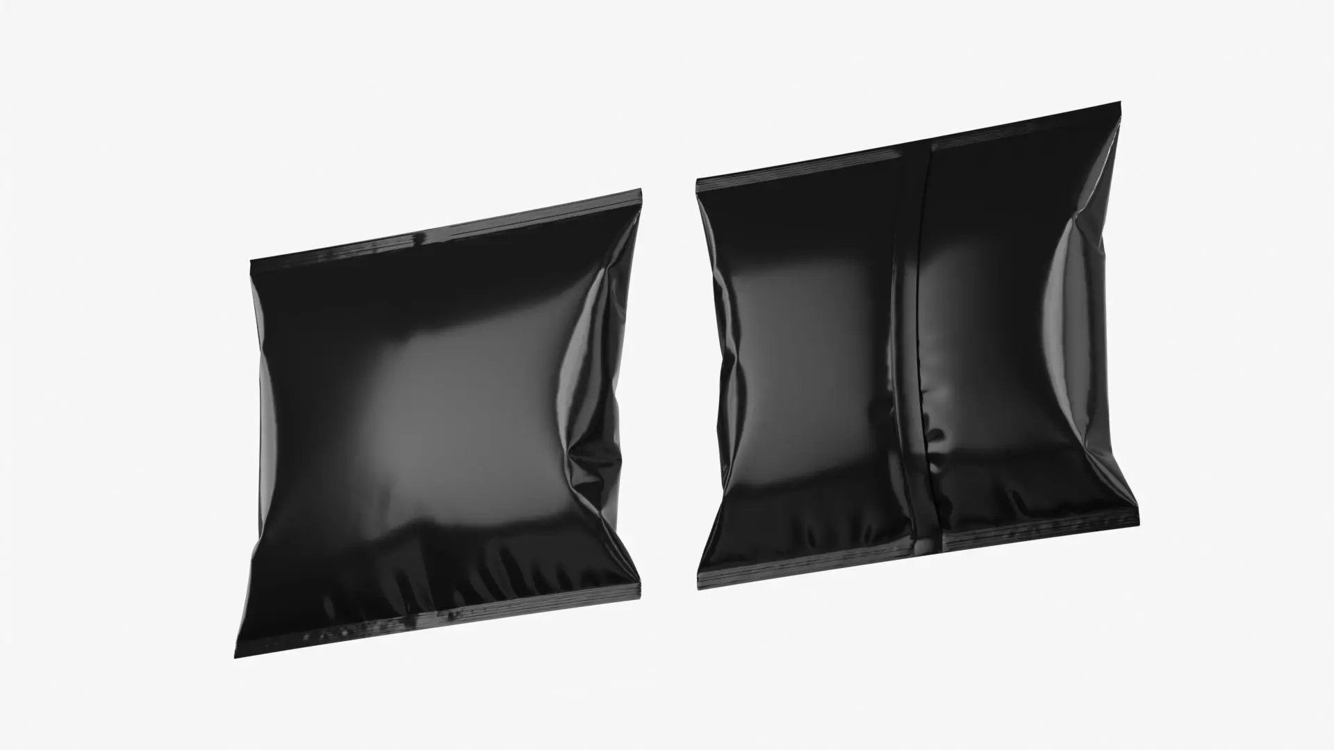 Snack Pack 4 Mockup 3D model_0