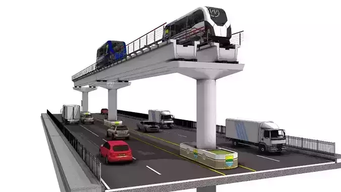 Highway Bridge Infrastructure Collection 10 Models SketchUp
