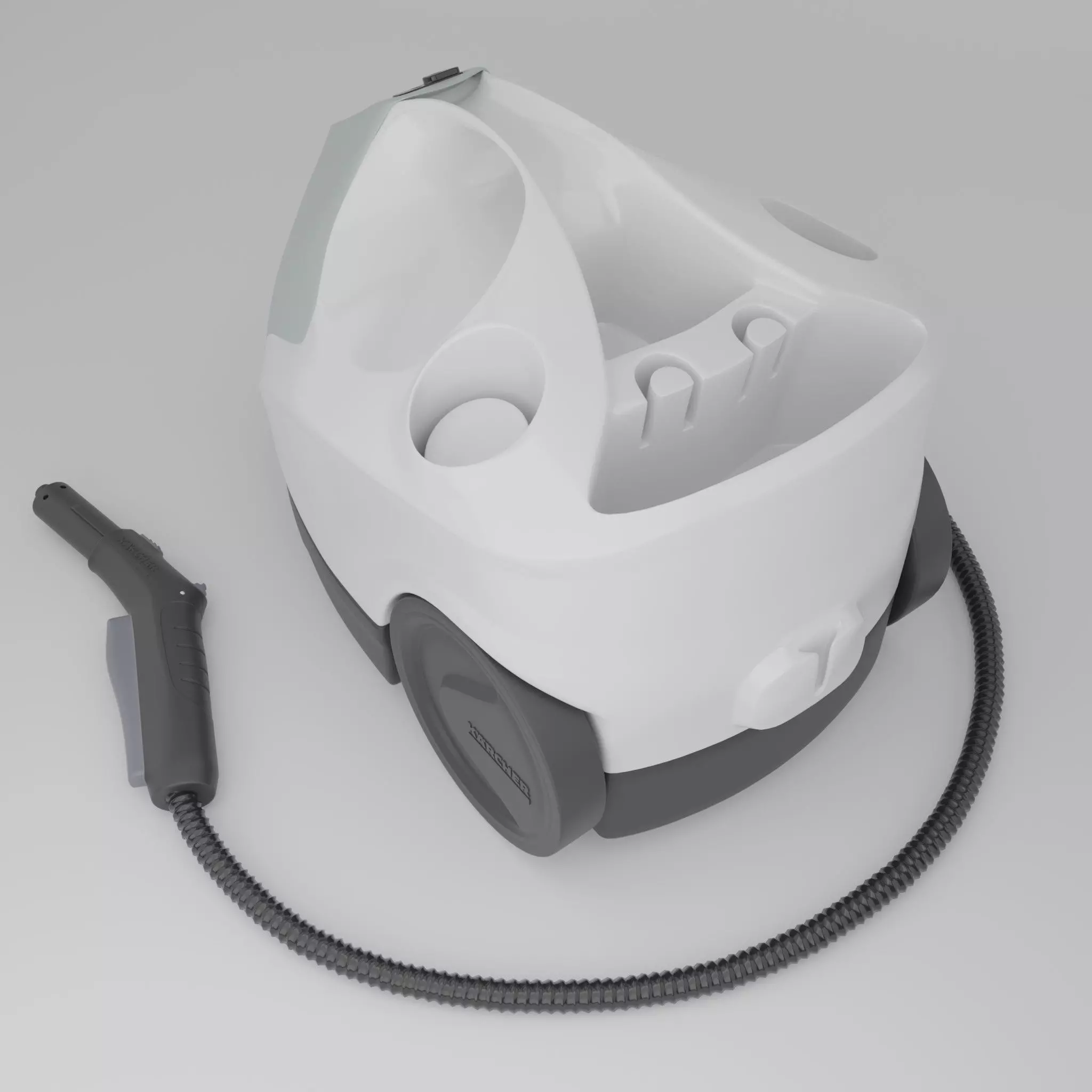 Steam cleaner Low-poly 3D model_3