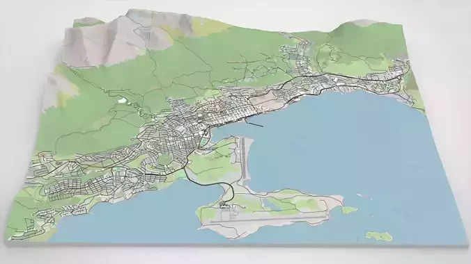 Cityscape Ushuaia Argentina