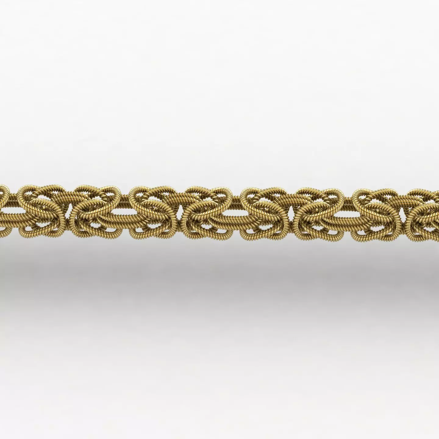 Twisted Byzantine Chain 03 3D print model_9