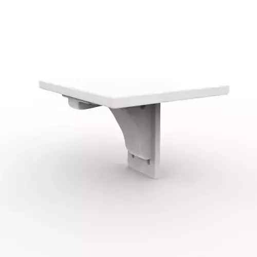 Floating Shelf Bracket Hidden Mount 3D Print Model
